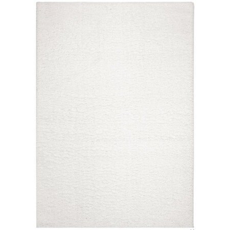 Safavieh 6 x 9 ft. August Shag 900 Power-Loomed Rectangle Rug White AUG900A-6